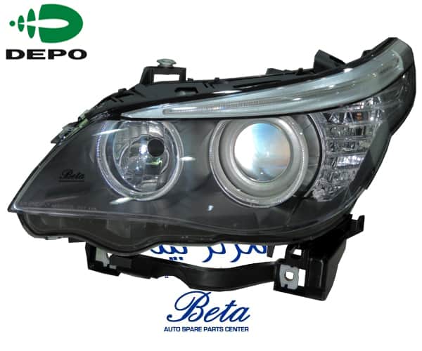 Left Side Headlamp Normal for BMW 5 Series E60 LCI 2008-2009 models, Part Number 7177727 Left Side Headlamp Normal for BMW 5 Series E60 LCI 2008-2009 models, Part Number 7177727